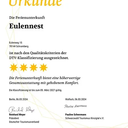 Eulennest Apartment Schramberg